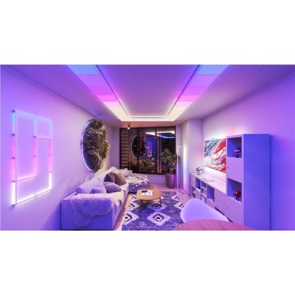 Nanoleaf - Förlängningskit LED RGBW Ljusreglerad belysning SKYLIGHT LED/16W/230V 2700-6500K Wi-Fi