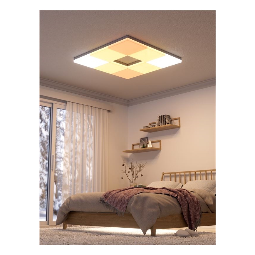 Nanoleaf - Förlängningskit LED RGBW Ljusreglerad belysning SKYLIGHT LED/16W/230V 2700-6500K Wi-Fi