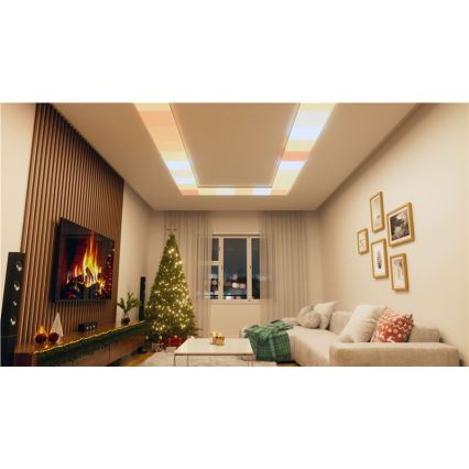 Nanoleaf - Förlängningskit LED RGBW Ljusreglerad belysning SKYLIGHT LED/16W/230V 2700-6500K Wi-Fi