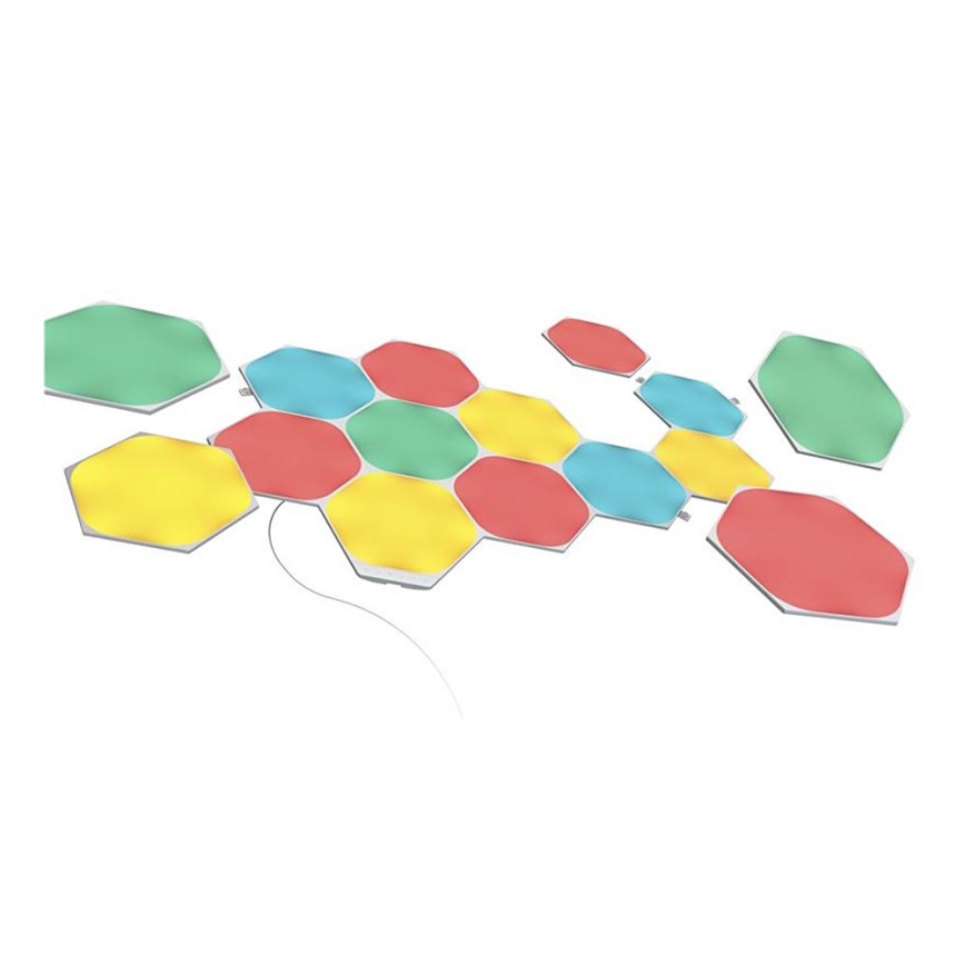Nanoleaf - KIT 15x LED RGB Ljusreglerad panel LED/2W/230V 1200-6500K Wi-Fi