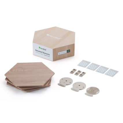 Nanoleaf - KIT 3x LED ljusreglerad panel HEXAGONS LED/2W/230V Wi-Fi