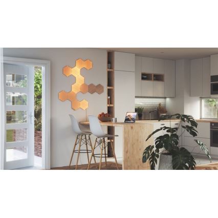 Nanoleaf - KIT 13x LED ljusreglerad panel HEXAGONS LED/2W/230V Wi-Fi