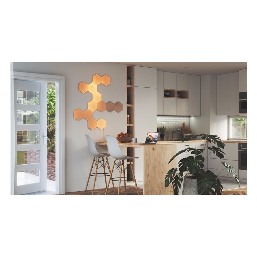 Nanoleaf - KIT 13x LED ljusreglerad panel HEXAGONS LED/2W/230V Wi-Fi
