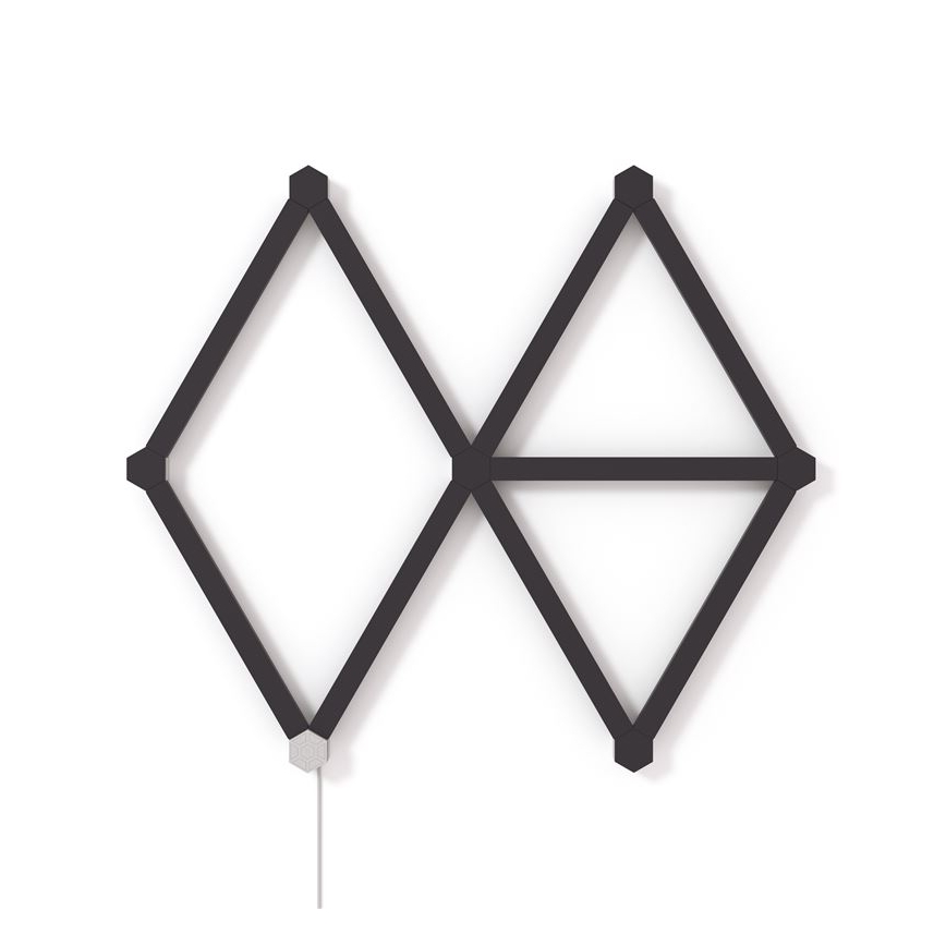 Nanoleaf - Set med rälsskydd LINES 9 delar svart matt
