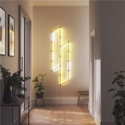 Nanoleaf - Set med rälsskydd LINES 9 delar svart matt
