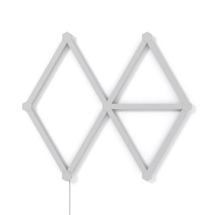 Nanoleaf - KIT 9x LED RGBW Ljusreglerad skena LINES LED/2W/230V 1200-6000K Wi-Fi