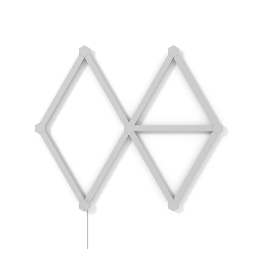 Nanoleaf - KIT 9x LED RGBW Ljusreglerad skena LINES LED/2W/230V 1200-6000K Wi-Fi