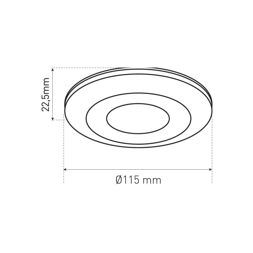 Närvarosensor PRES SENSOR 2000W vit