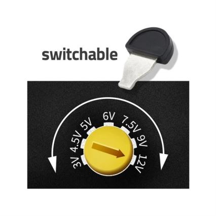 Nätadapter 1000 mA 3-12V