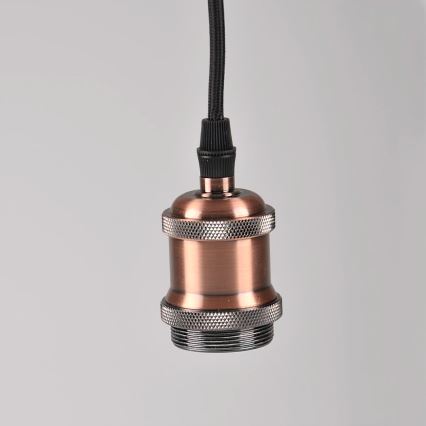 Nätaggregat kabel 1xE27/20W/230V koppar