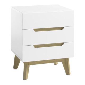 Nattbord SINIRA vit