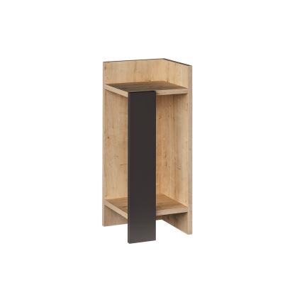 Nattduksbord ELOS 60x25 cm brun/antracit
