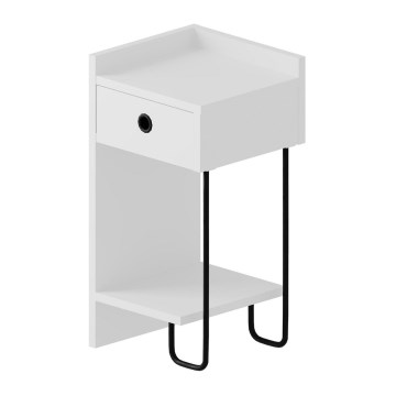 Nattduksbord SONY vitt