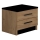 Nattduksbord TOD ek craft/svart