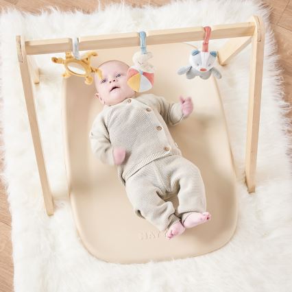 Nattou - Bytmatta SOFTY 50x70 cm beige