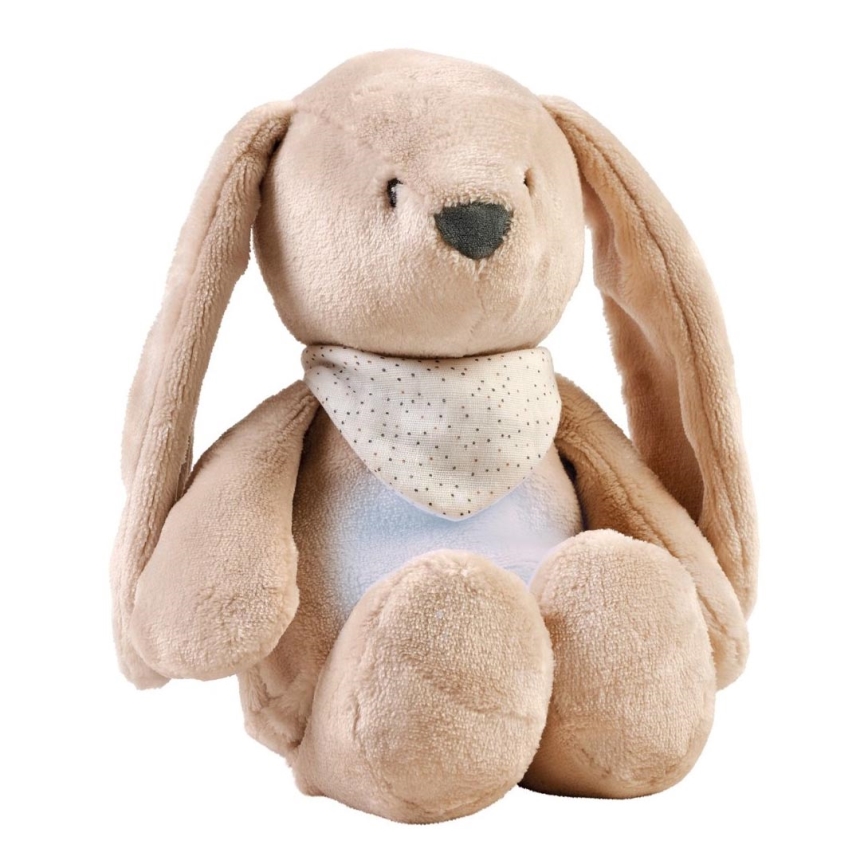 Nattou - Goskompis med melodi och ljus SLEEPY BUNNY 04.01.2001 beige
