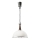 Nedhissbar taklampa CHIARA 1xE27/60W/230V silver/mörkbrun/bok