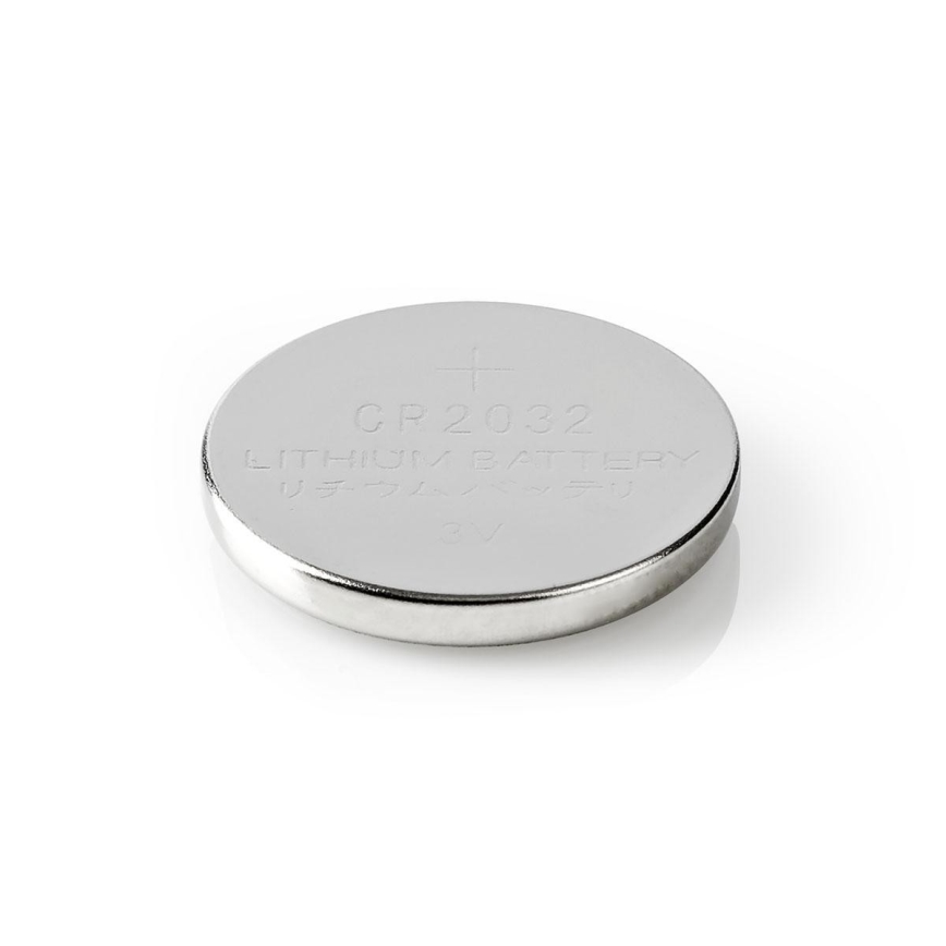 Nedis BALCR20325BL - 5st Litium knappcellsbatterierer CR2032 3V
