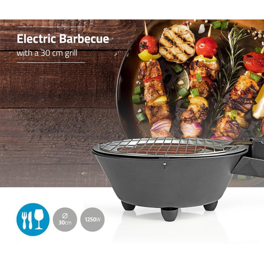 Elektrisk grill 1250W/230V