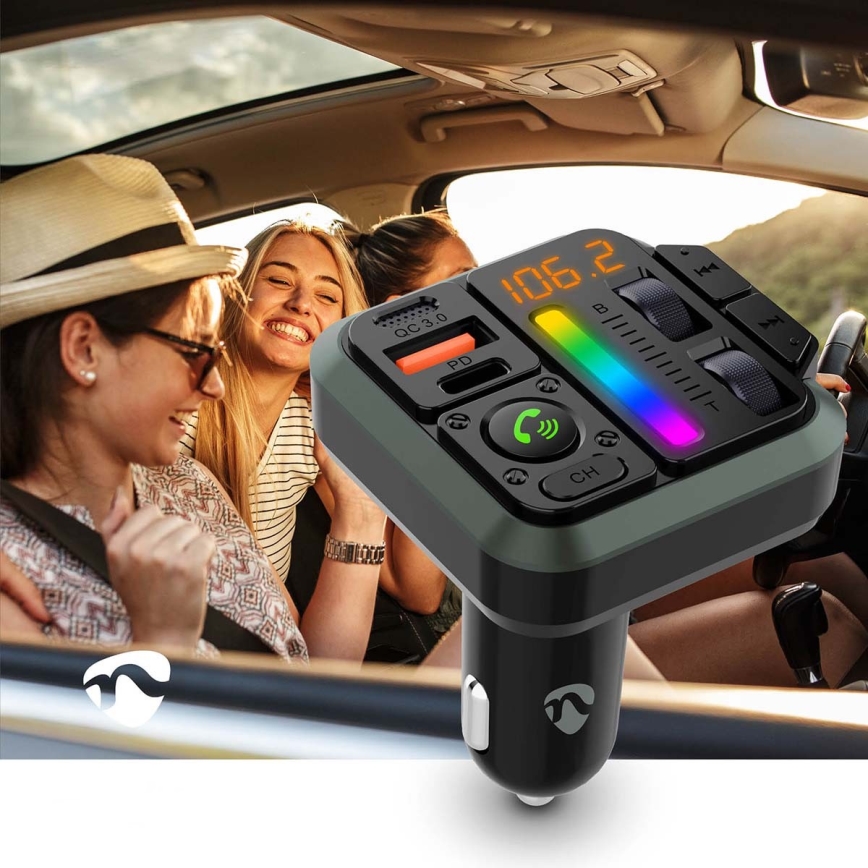 FM-bilsändare med handsfree-funktion
