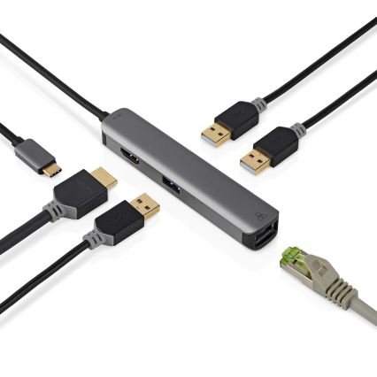 Multifunktionell USB hub