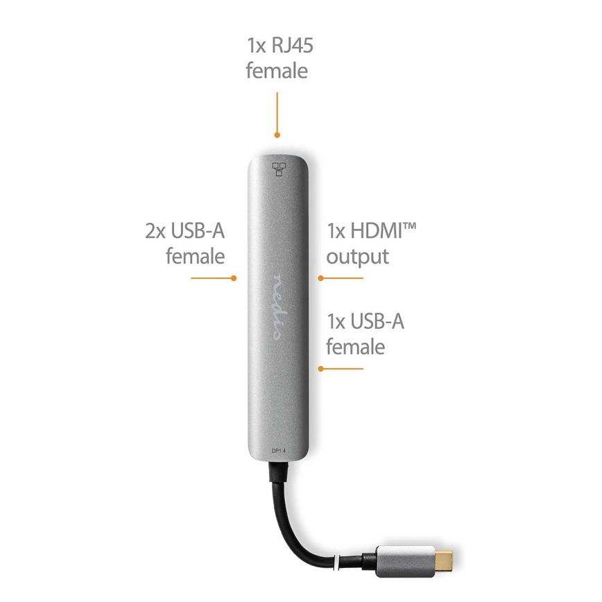 Multifunktionell USB hub