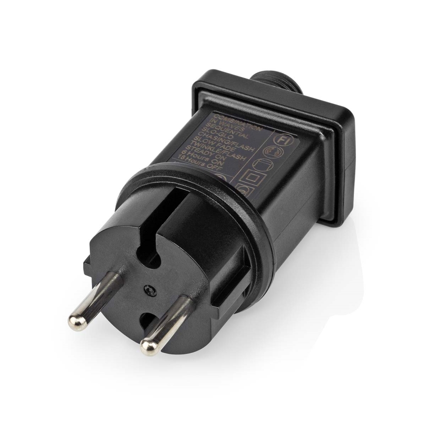 LED Utomhus Julgardin 180xLED/7 funktioner 10,9m IP44 varm vit