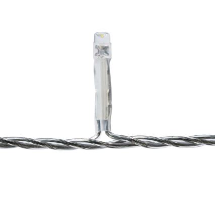 LED Utomhus Julgardin 180xLED/7 funktioner 10,9m IP44 kall vit