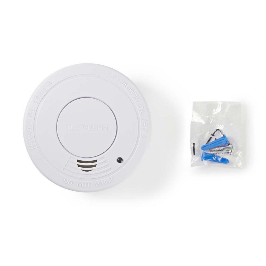Nedis DTCTS30WT − brandvarnare 1x9V/6F22 85dB