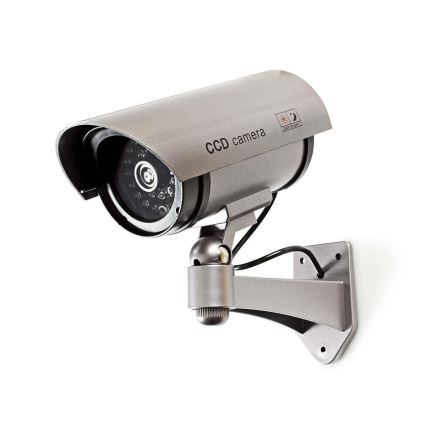 LED låtsas säkerhetskamera 2xAA IP44