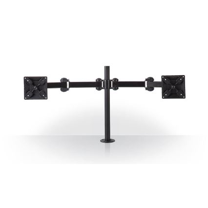 Nedis ERGODMM100BK - Stativ för två Bildskärm Full Motion 14-24”