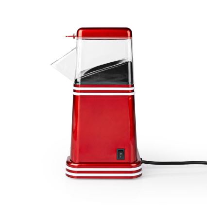 Nedis FCPC100RD - Varmluft retro popcorn maker 1200W/230V