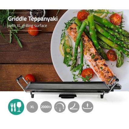 Bordsgril Teppanyaki 2000W/230V