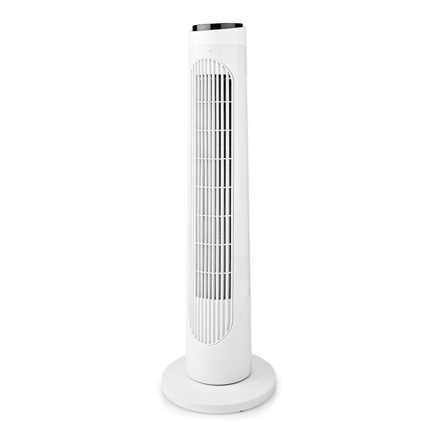 Tornfläkt 50W/230V vit + Fjärrstyrd