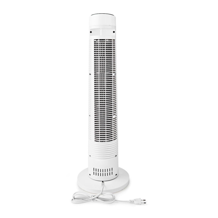 Tornfläkt 50W/230V vit + Fjärrstyrd