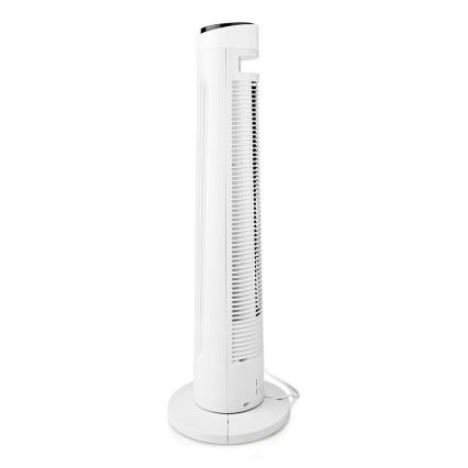 Tornfläkt 50W/230V vit + Fjärrstyrd