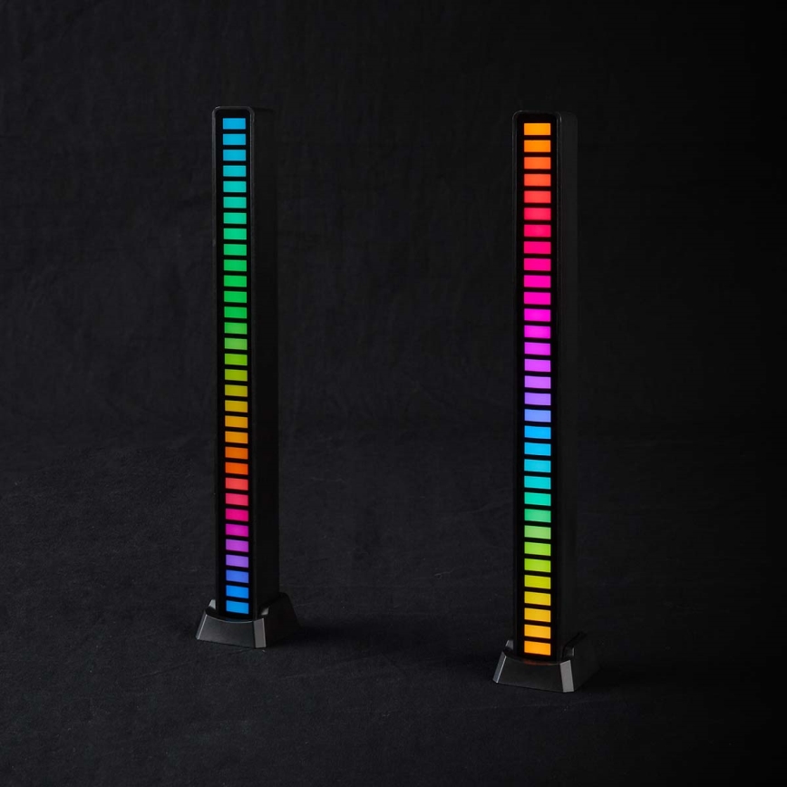 KIT 2x LED RGB Rechargeable bordslampa LED/250 mAh
