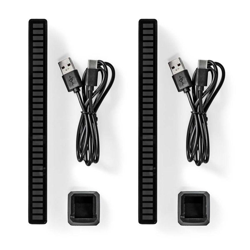 KIT 2x LED RGB Rechargeable bordslampa LED/250 mAh
