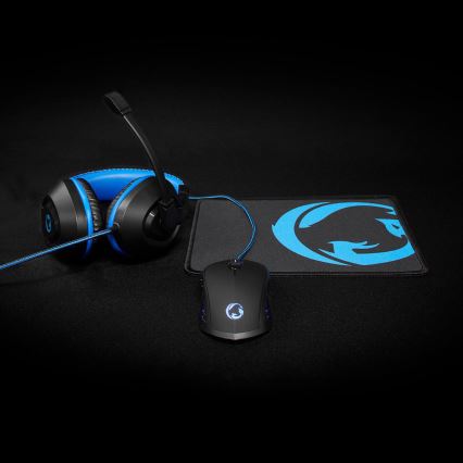 Gaming kit 3in1 svart/blå
