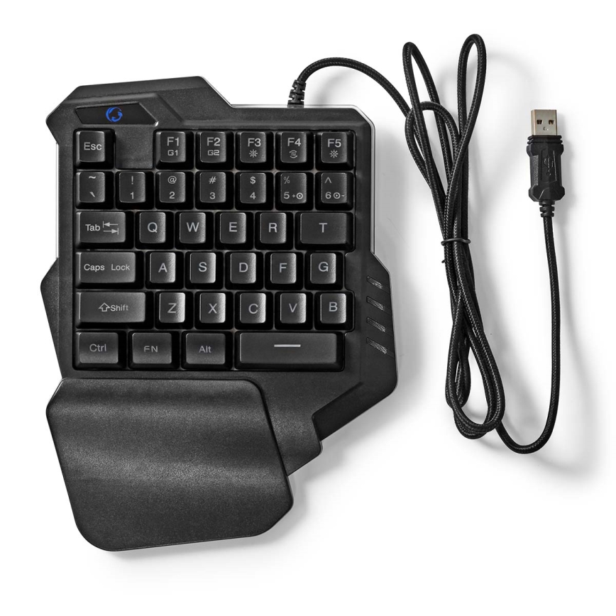 LED RGB One-handed gaming keyboard 5V