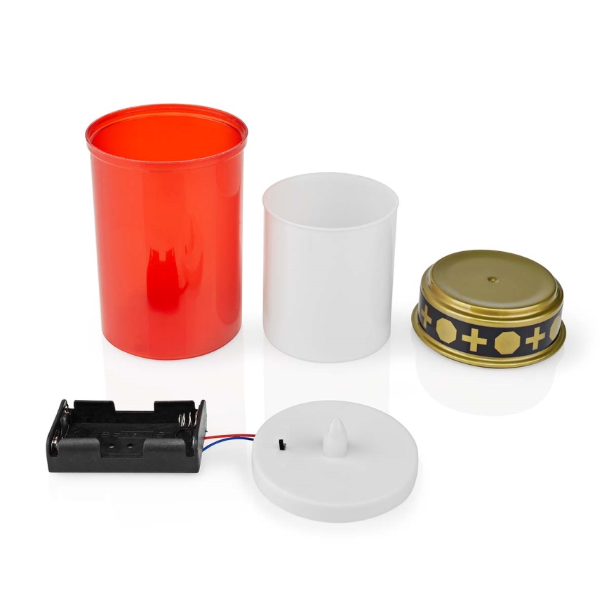LED Grave ljus LED/2xAA IP44