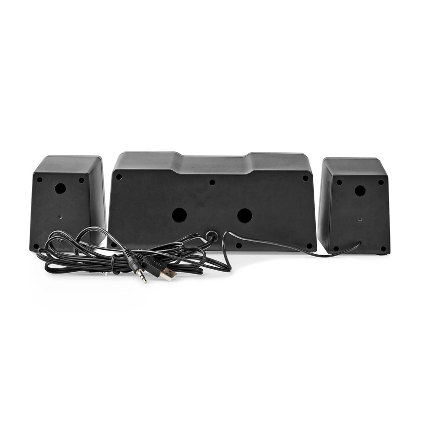 LED Spelhögtalare 48W/5V