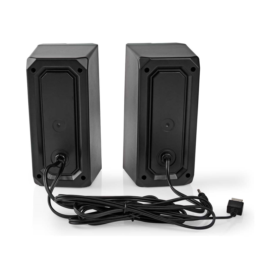 KIT 2x LED RGB Gaming speaker 18W/5V