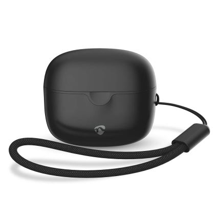 Trådlösa hörlurar 250 mAh + 2x 30 mAh svart