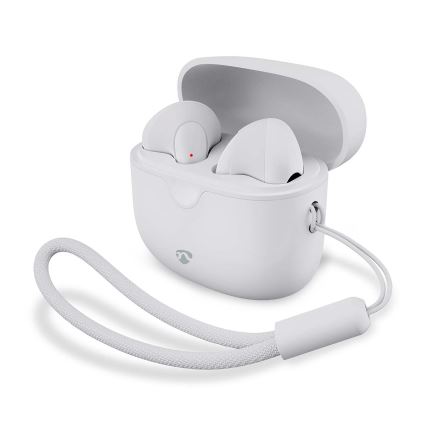 Trådlösa hörlurar 250 mAh + 2x 30 mAh vita