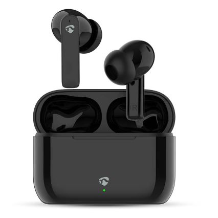 Trådlös earphones med ENC 450 mAh + 2x 40 mAh IPX4 svart