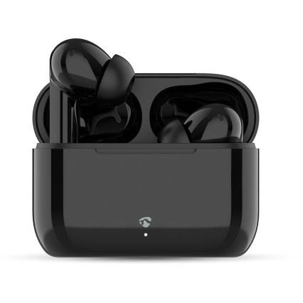 Trådlös earphones med ENC 450 mAh + 2x 40 mAh IPX4 svart