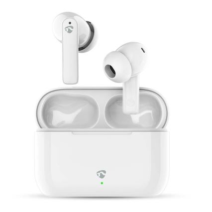 Wireless earphones med ENC IPX4 vit