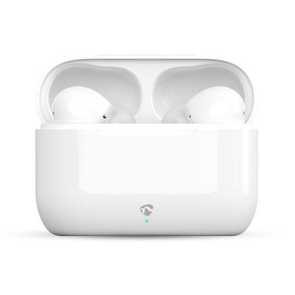 Wireless earphones med ENC IPX4 vit