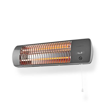 Nedis HTBA10GY - Badrumselement 600/1200W/230V IPX4